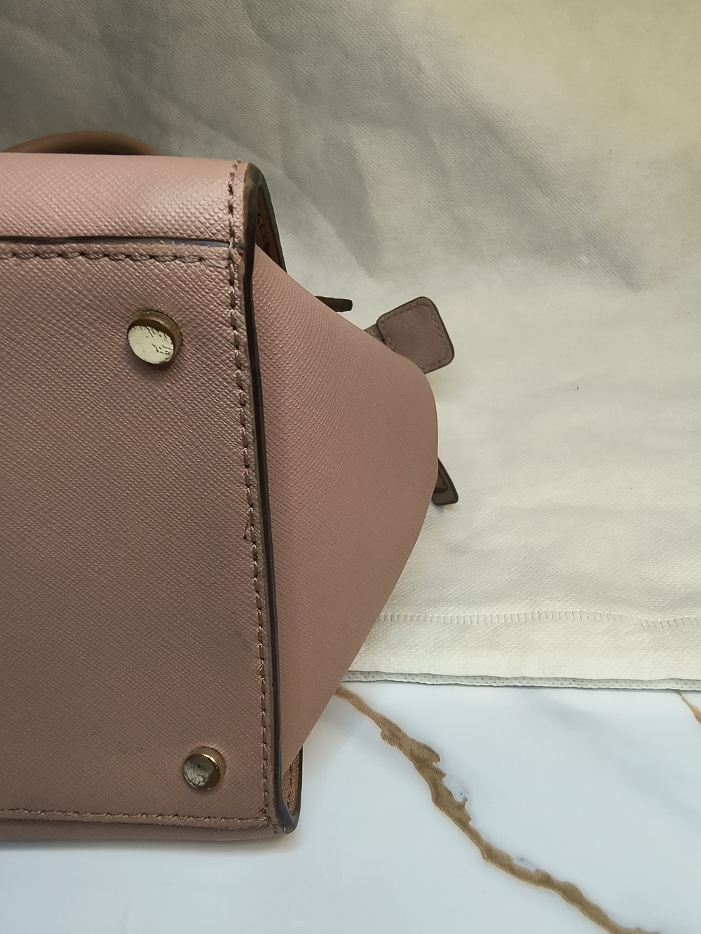 kate spade Blush Pink Leather Satchel - Picture 12 of 16